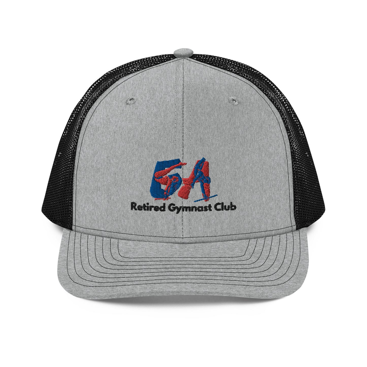 Retired Gymnast Club Trucker Mesh Snapback
