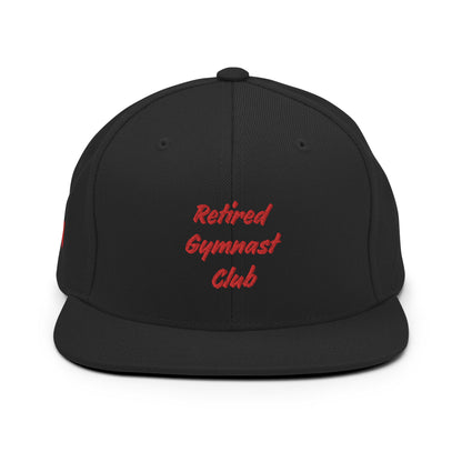 Retired Gymnast Club Snapback Hat