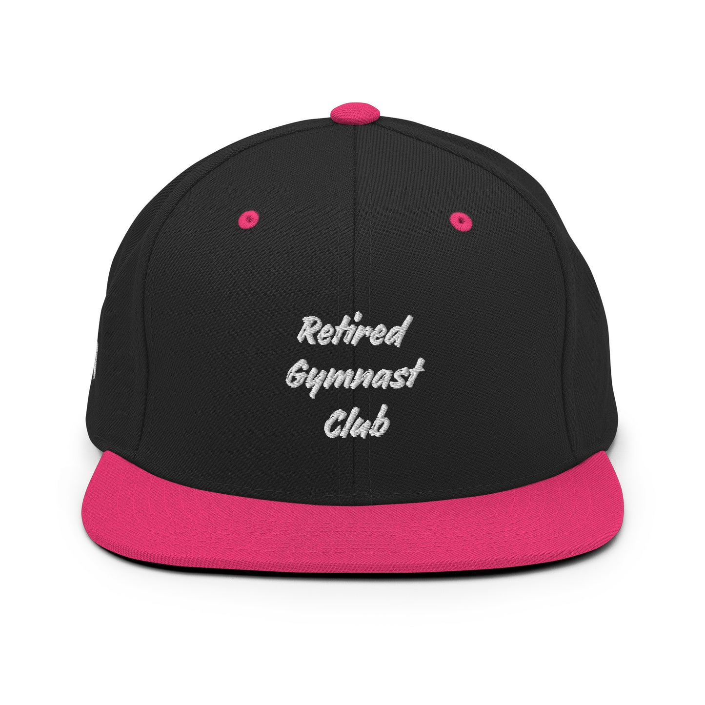 Retired Gymnast Club Snapback Hat