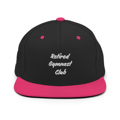 Retired Gymnast Club Snapback Hat