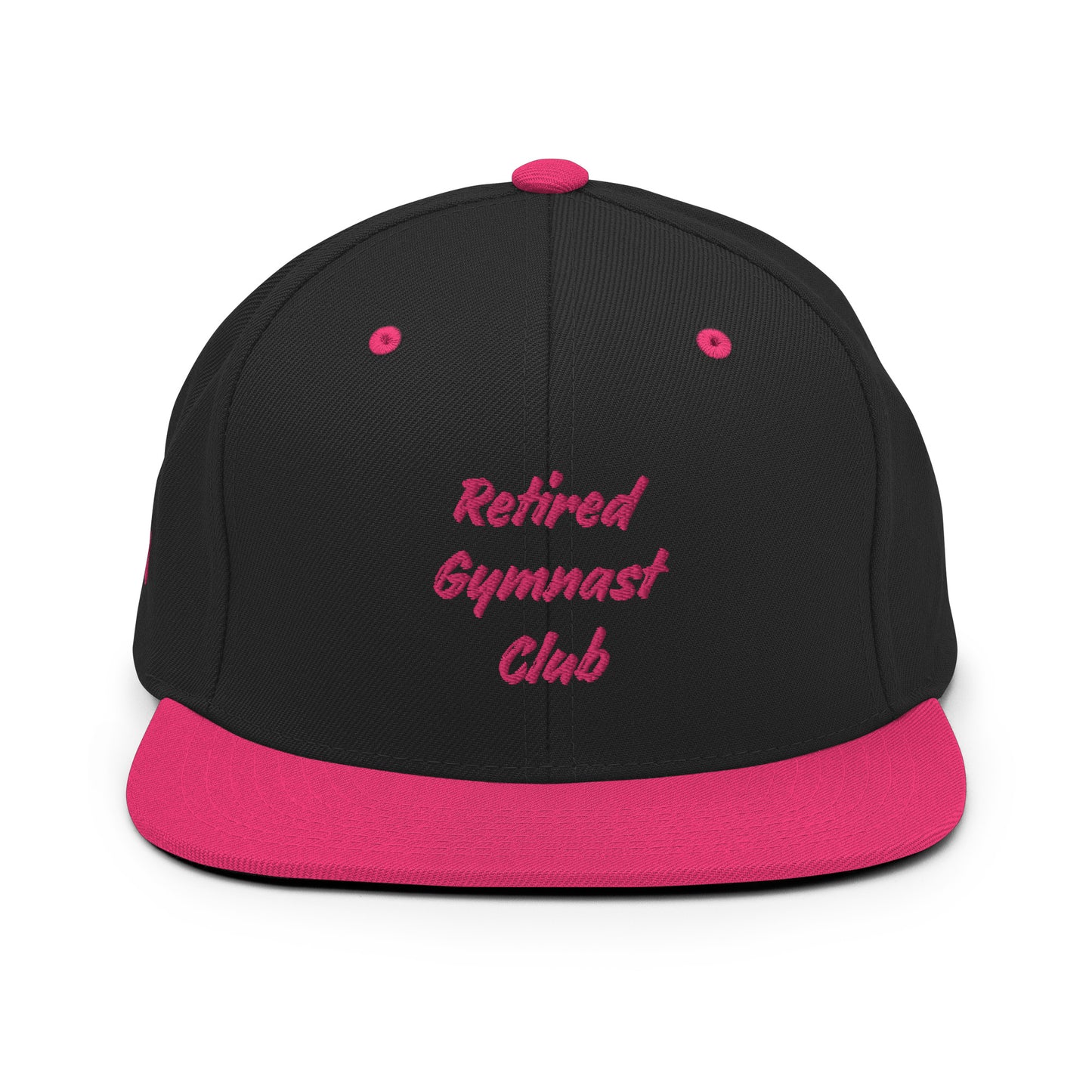 Retired Gymnast Club Snapback Hat