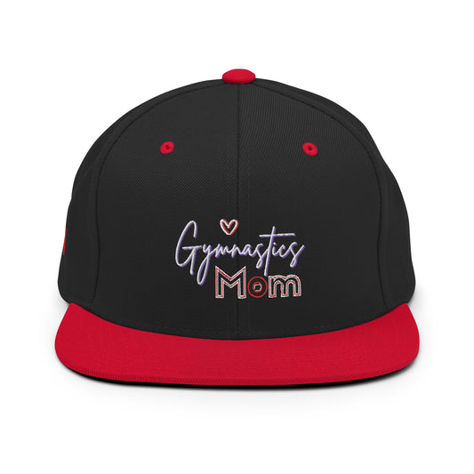 Gymnastics Mom Snapback Hat