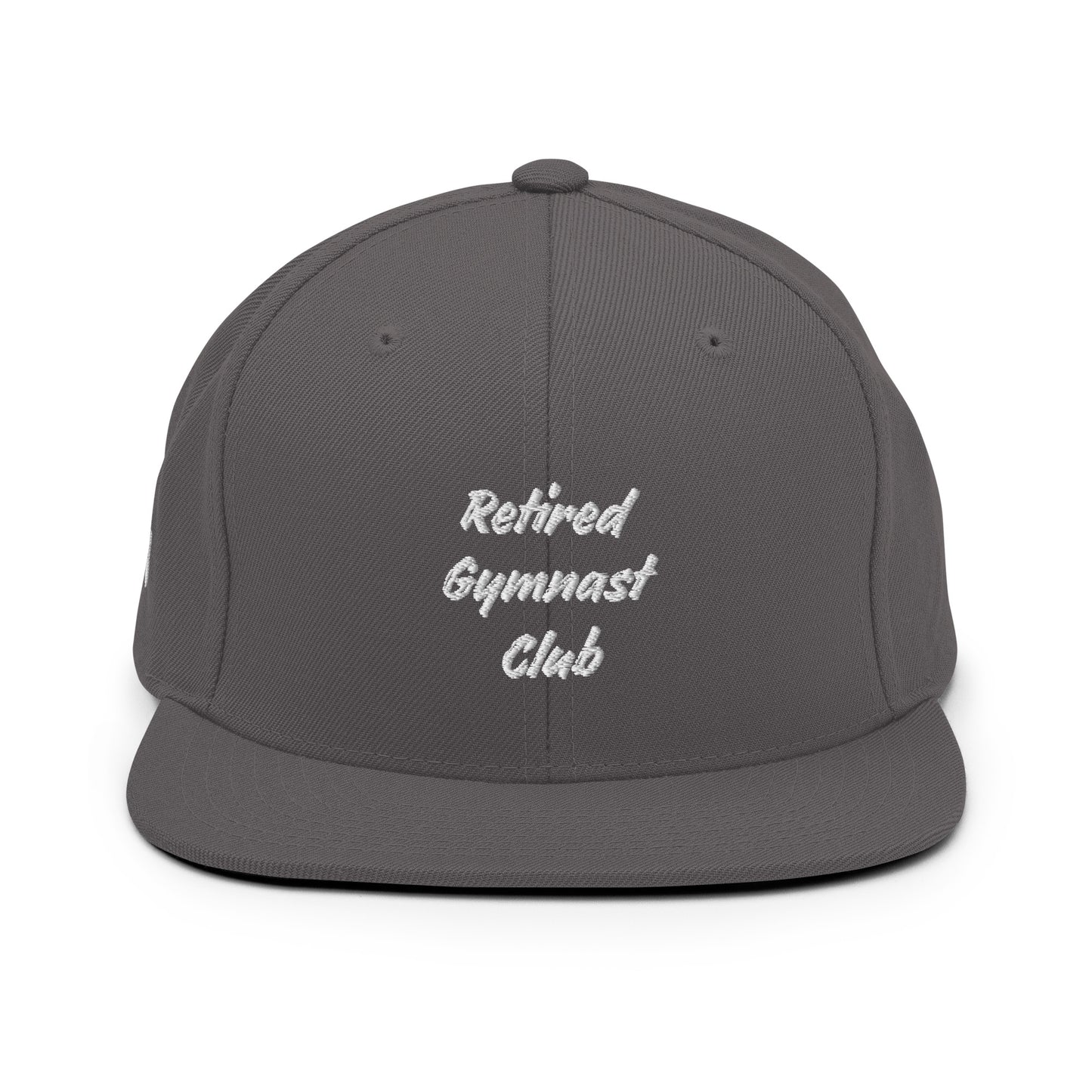 Retired Gymnast Club Snapback Hat