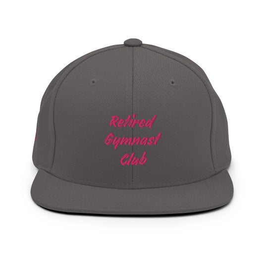 Retired Gymnast Club Snapback Hat