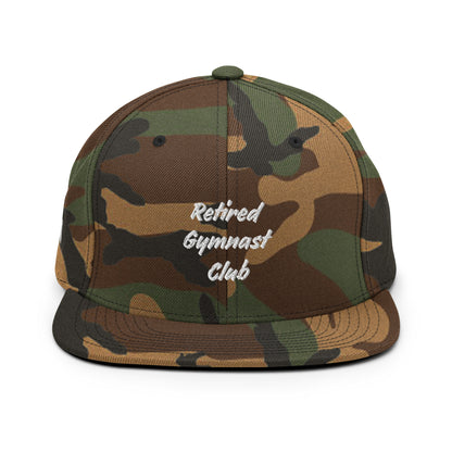 Retired Gymnast Club Snapback Hat