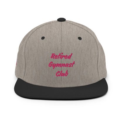 Retired Gymnast Club Snapback Hat