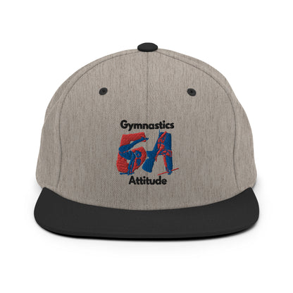 GA Red & Blue Logo Snapback Hat