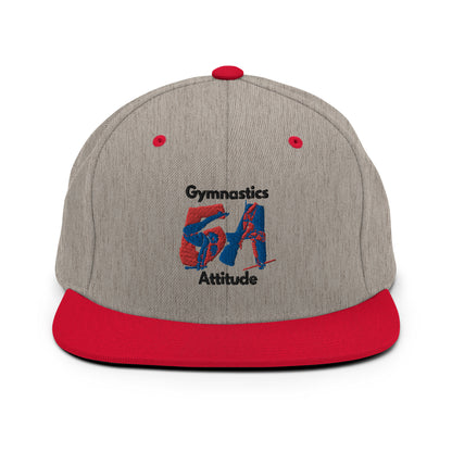 GA Red & Blue Logo Snapback Hat