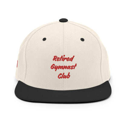 Retired Gymnast Club Snapback Hat