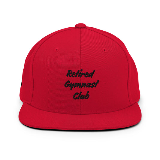 Retired Gymnast Club Snapback Hat