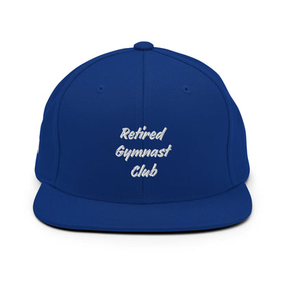 Retired Gymnast Club Snapback Hat