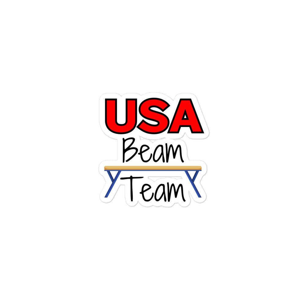 USA Beam Team Kiss-cut Stickers