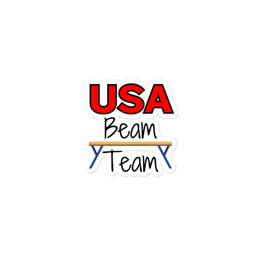 USA Beam Team Kiss-cut Stickers