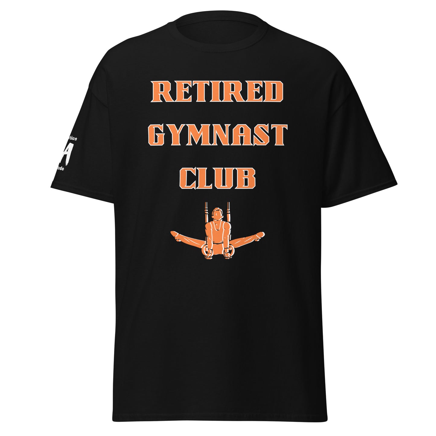 Retired Gymnast Club Rings Unisex Classic Heavy Tee