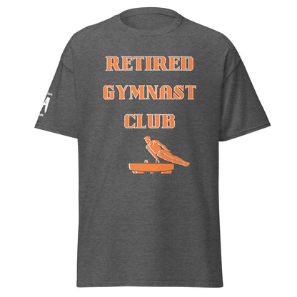 Retired Gymnast Club Pommel Unisex Classic Heavy Tee