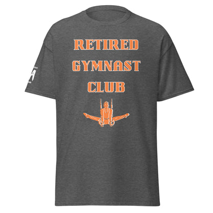 Retired Gymnast Club Rings Unisex Classic Heavy Tee