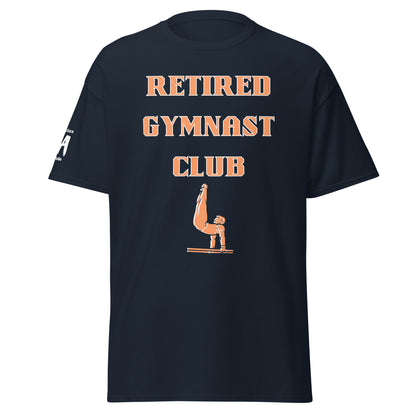 Retired Gymnast Club Pbars Unisex Classic Heavy Tee