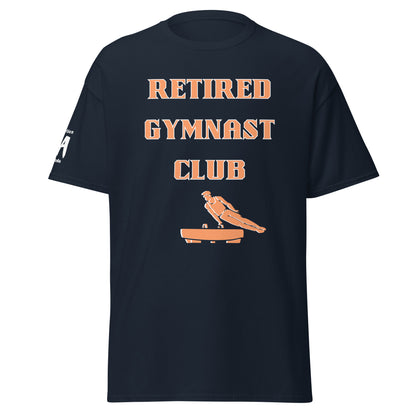 Retired Gymnast Club Pommel Unisex Classic Heavy Tee