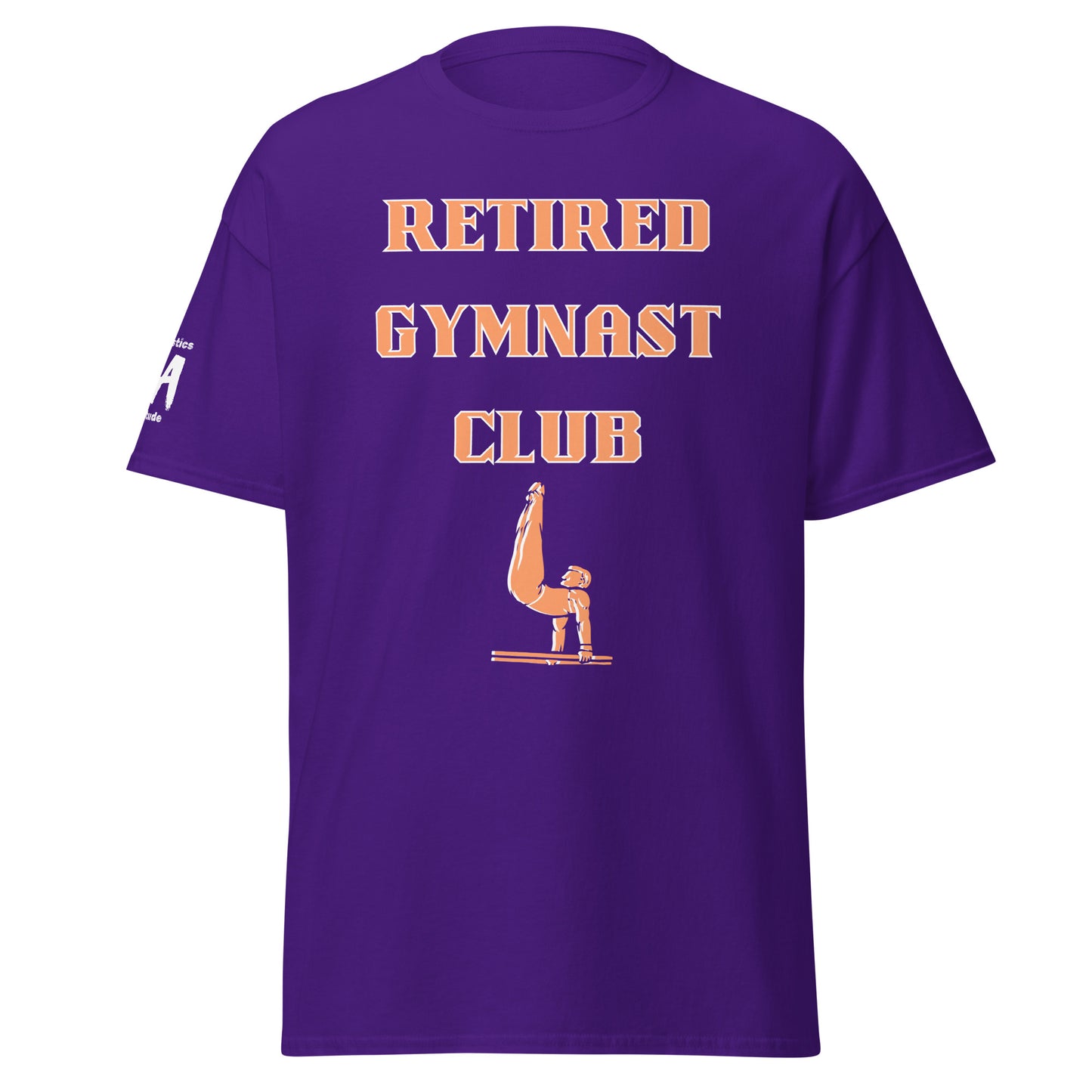 Retired Gymnast Club Pbars Unisex Classic Heavy Tee