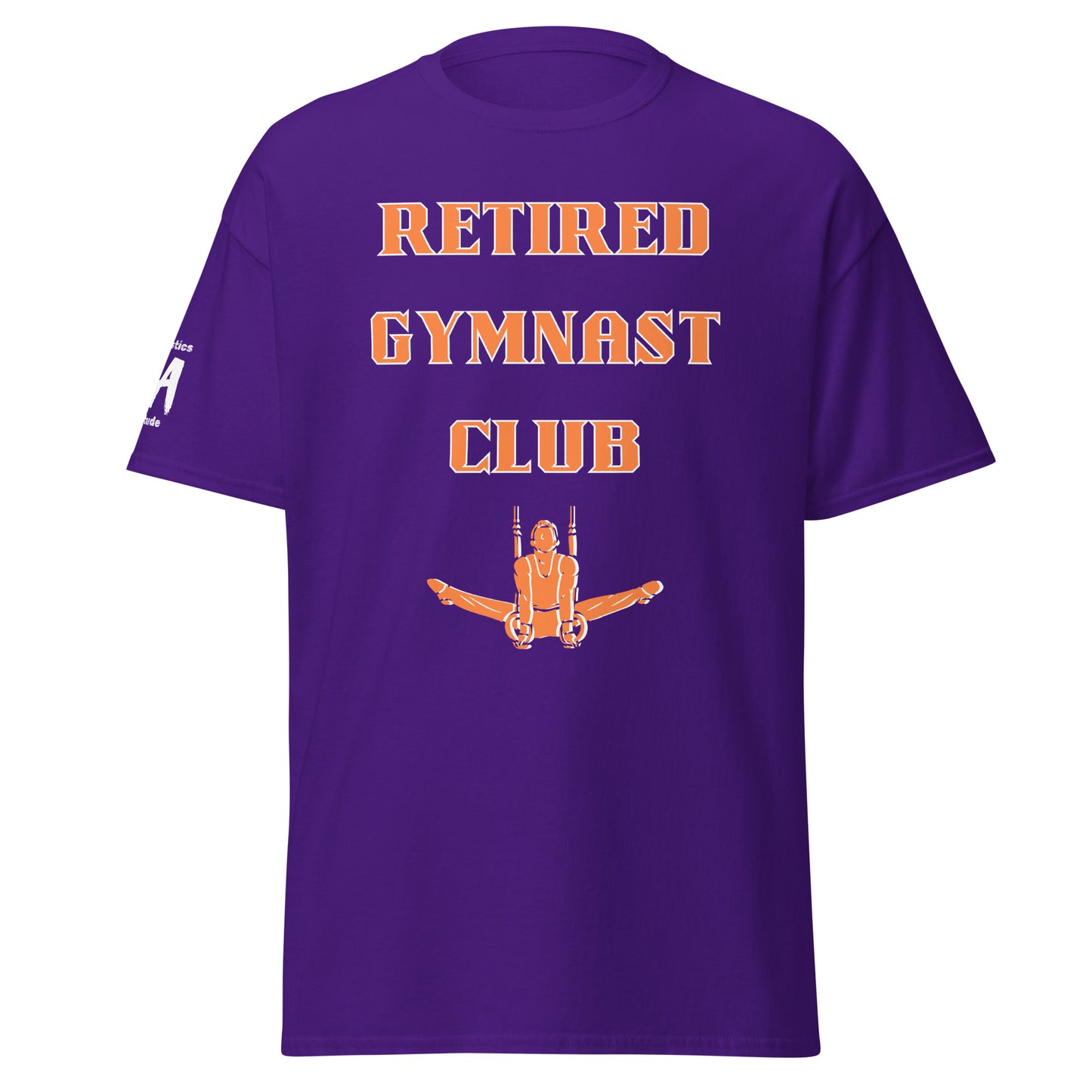 Retired Gymnast Club Rings Unisex Classic Heavy Tee