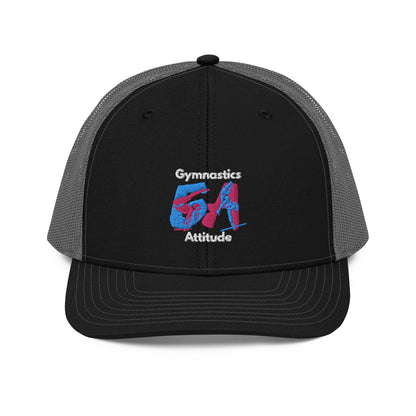 GA Aqua & Pink Logo Trucker Mesh Snapback