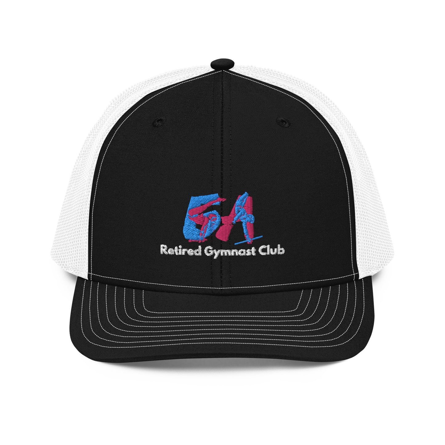 Retired Gymnast Club Trucker Mesh Snapback