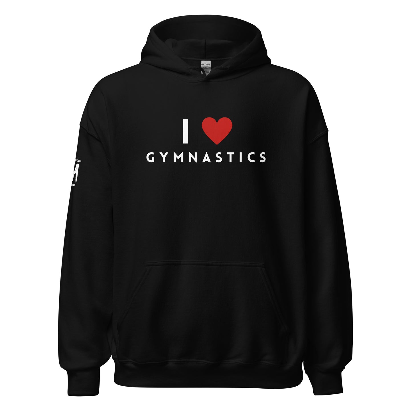 I Love Gymnastics Unisex Hoodie