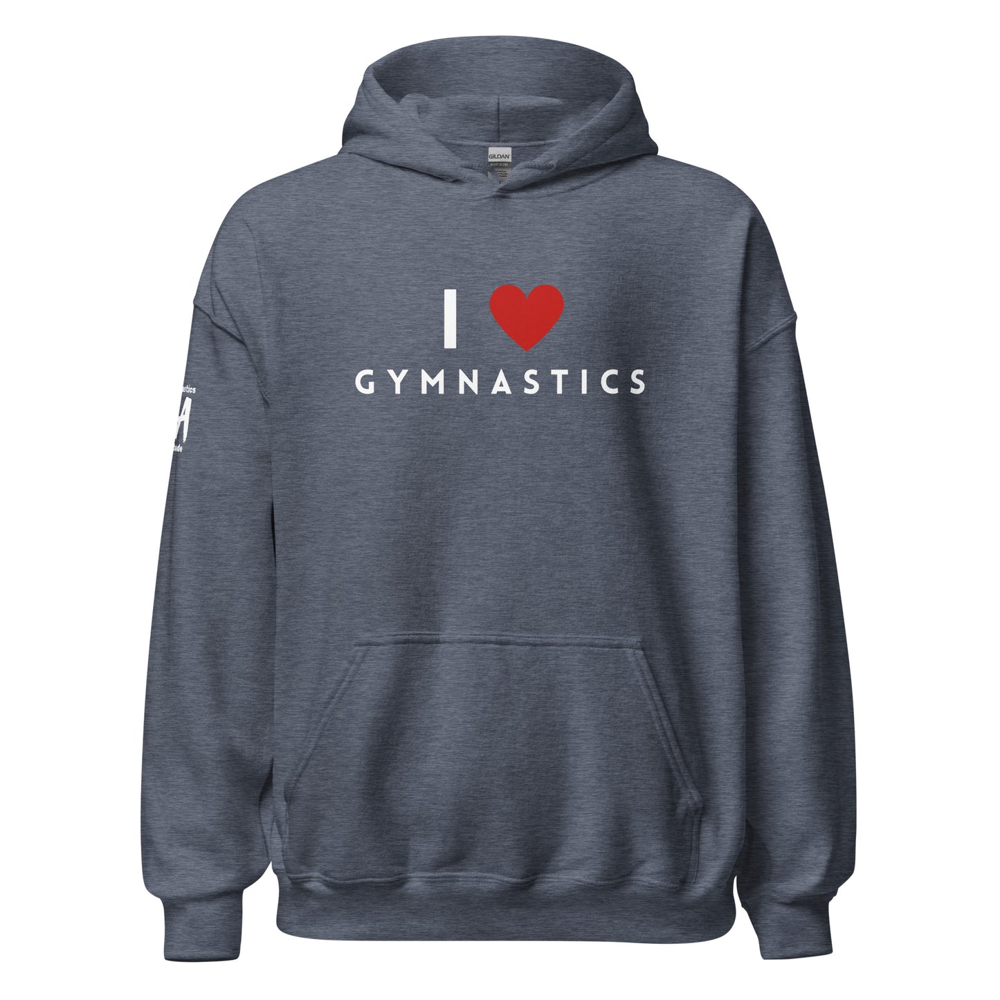 I Love Gymnastics Unisex Hoodie