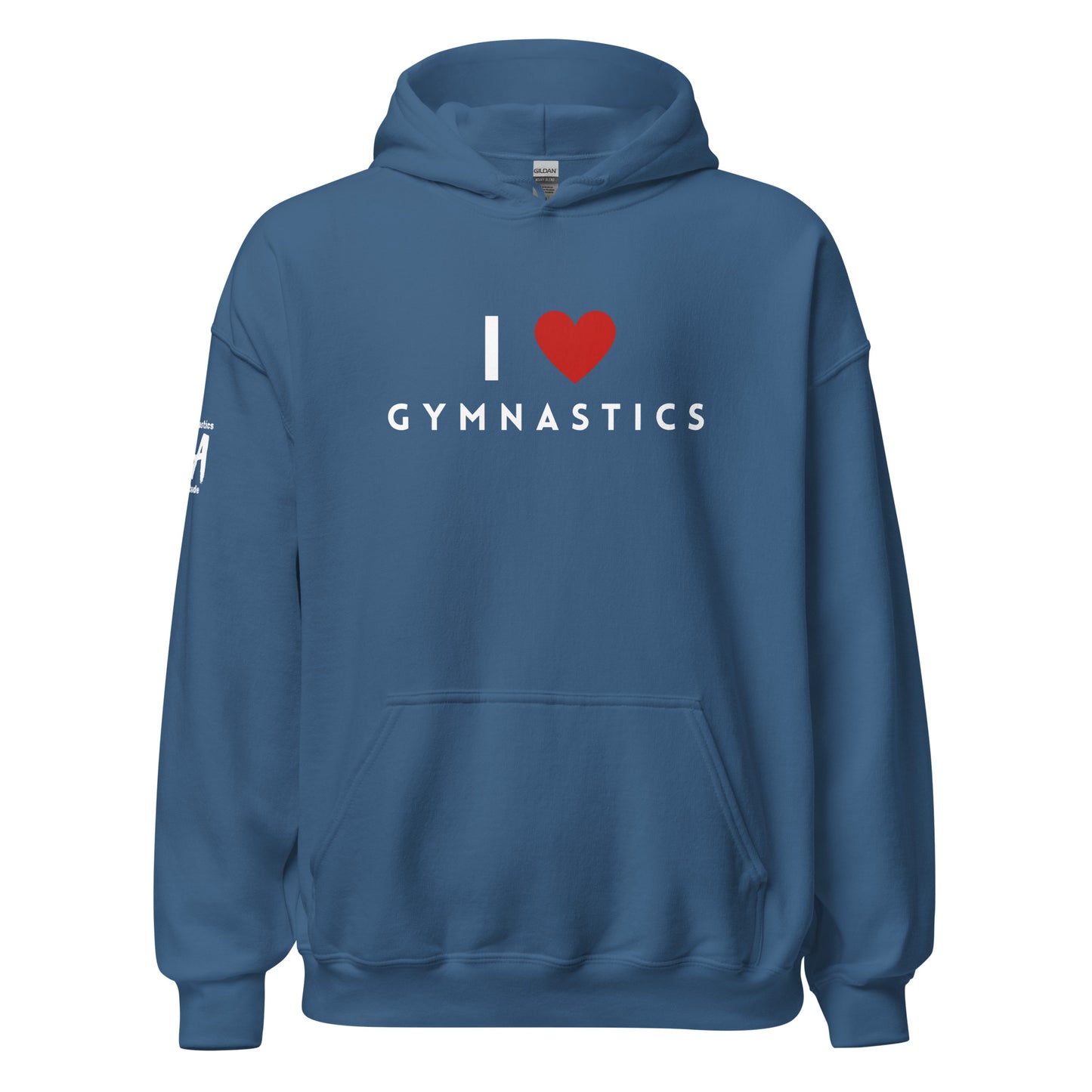 I Love Gymnastics Unisex Hoodie