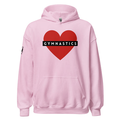 Love Gymnastics Unisex Hoodie