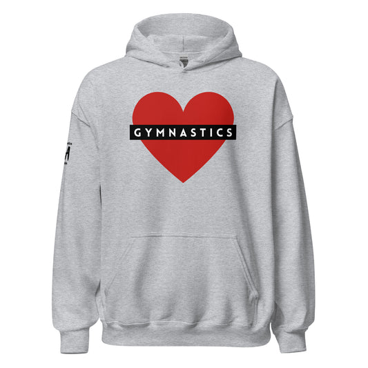 Love Gymnastics Unisex Hoodie