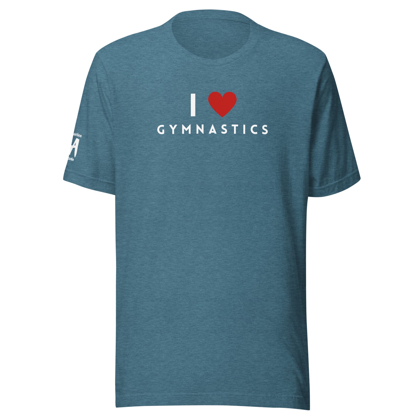 I Love Gymnastics Unisex Soft T-shirt