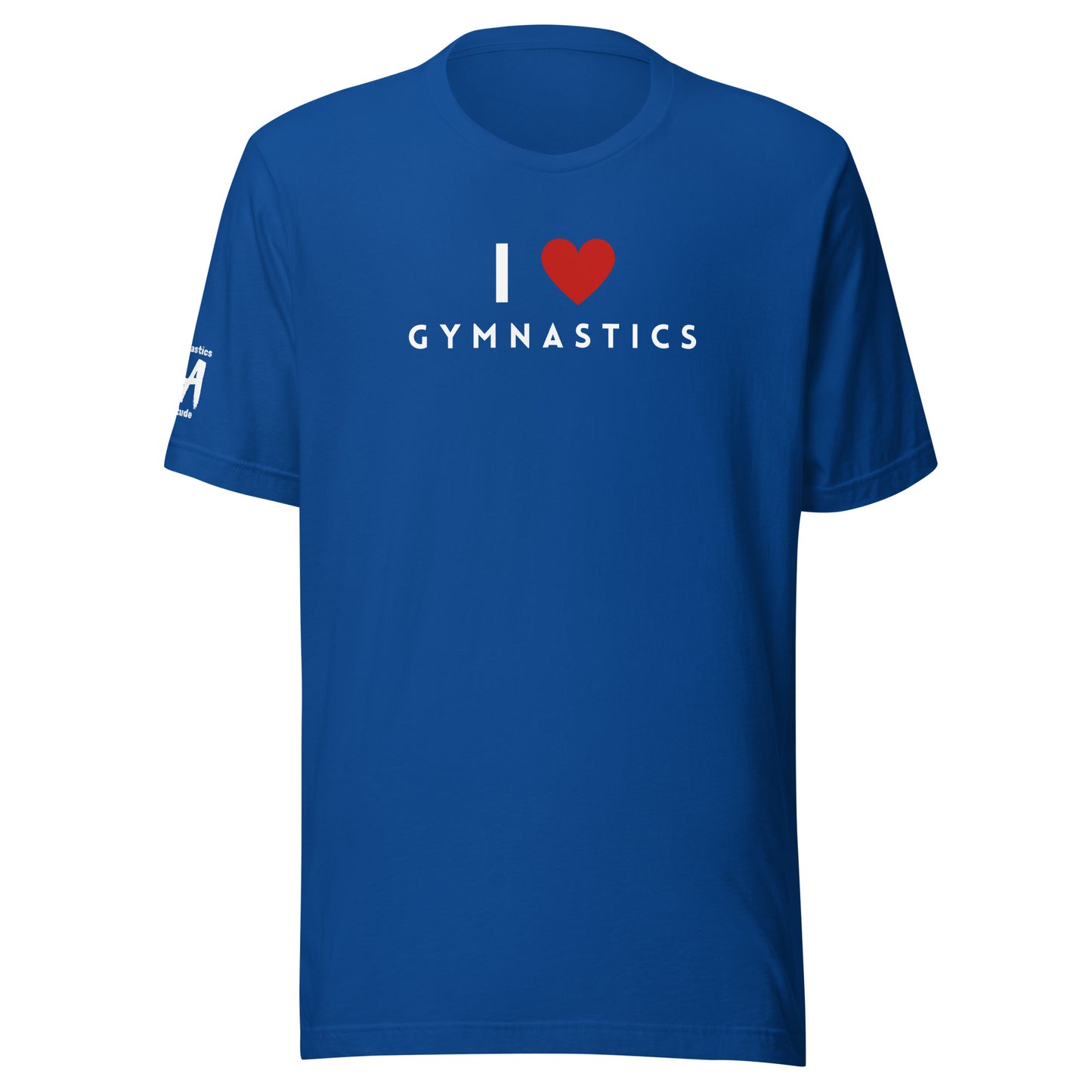 I Love Gymnastics Unisex Soft T-shirt