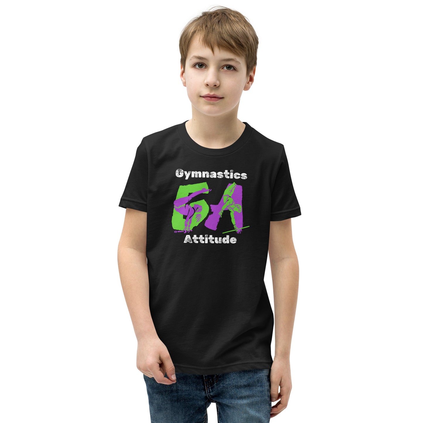 Gymnastics Attitude Youth Short Sleeve T-Shirt