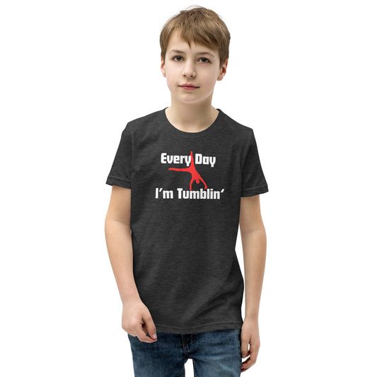 Every Day I'm Tumblin' Youth Short Sleeve T-Shirt