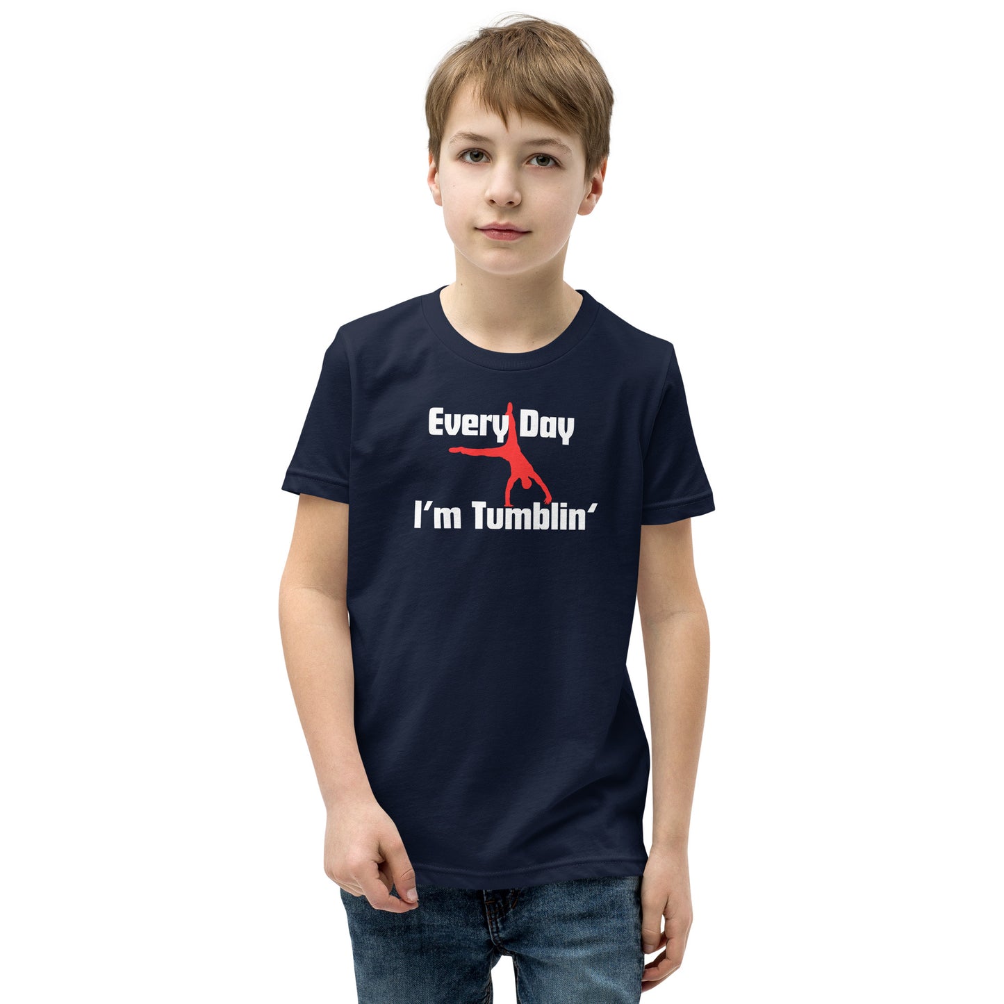 Every Day I'm Tumblin' Youth Short Sleeve T-Shirt