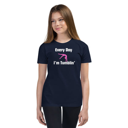 Every Day I'm Tumblin' Youth Short Sleeve T-Shirt