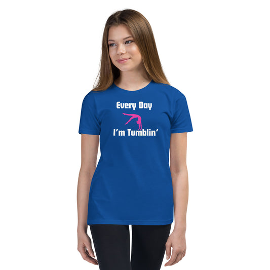 Every Day I'm Tumblin' Youth Short Sleeve T-Shirt