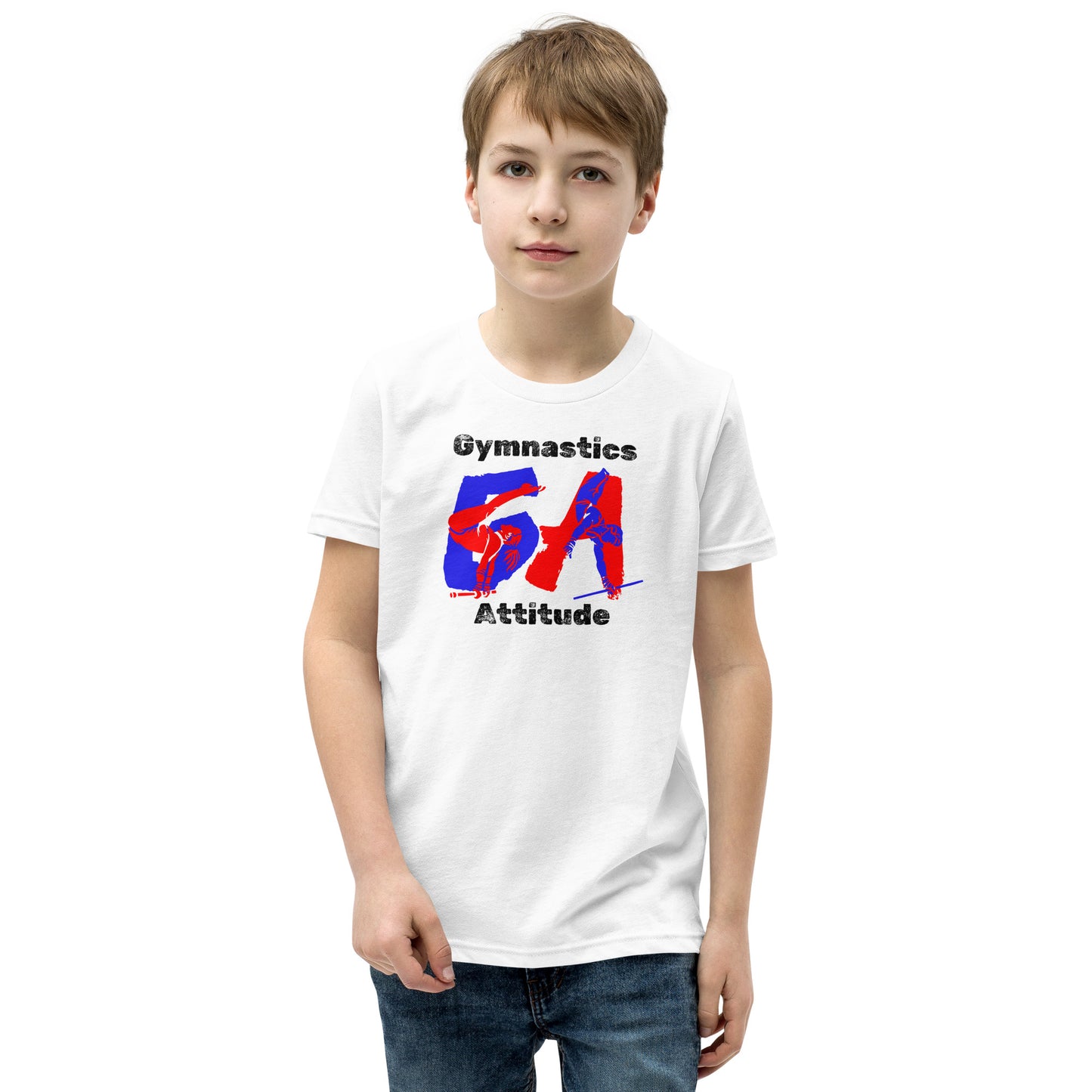 Gymnastics Attitude Youth Short Sleeve T-Shirt