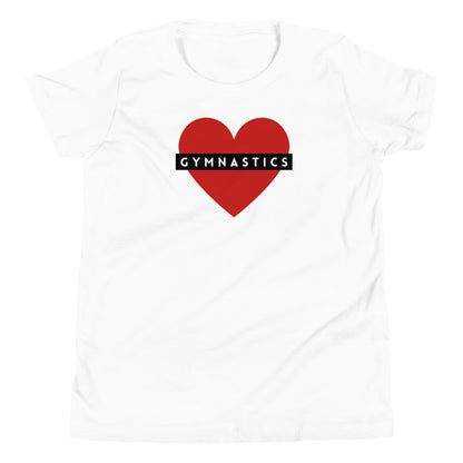 Love Gymnastics Youth Short Sleeve T-Shirt